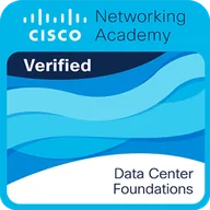 Cisco Networking Academy Verified badge for Data Center Foundations
