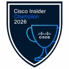 Cisco Insider Champion 2026 badge